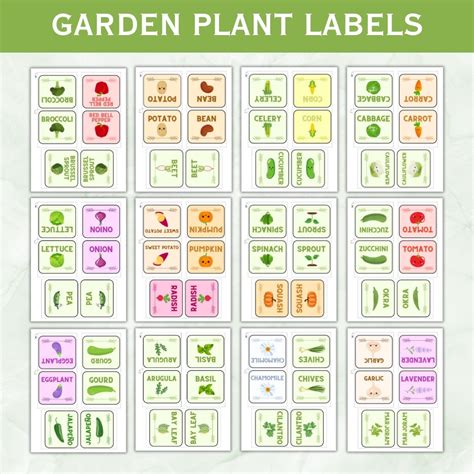 PLR Garden Plant Labels – plr-printables-store