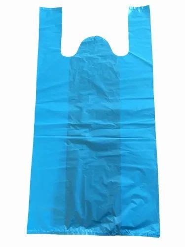 Bopp Blue W Cut Polythene Carry Bag For Grocery Capacity 2kg At Rs