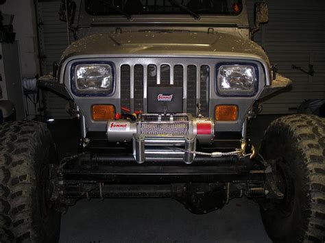 Harbor freight winch mount jeep tj