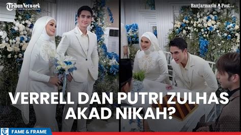 Viral Video Akad Nikah Verrell Bramasta Dan Putri Zulkifli Hasan Eko