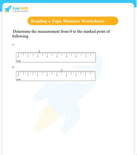 9 Best Worksheets To Help Learn To Read A Tape Measure The Teach