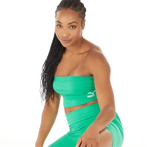 Puma Damen Tops Grün