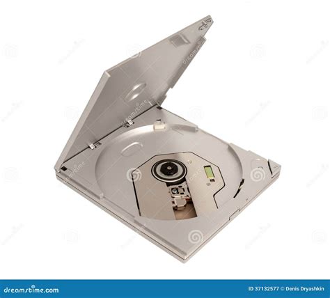 Electronic Collection - Portable External Slim CD DVD Drive Stock Image ...