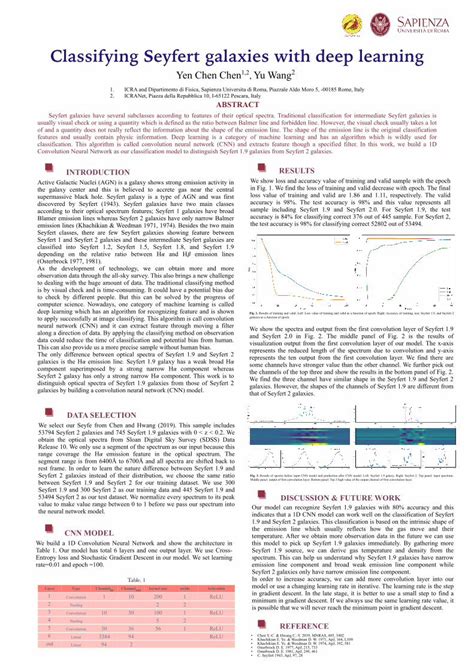 (PDF) Classifying Seyfert galaxies with deep learning · Our model can ...