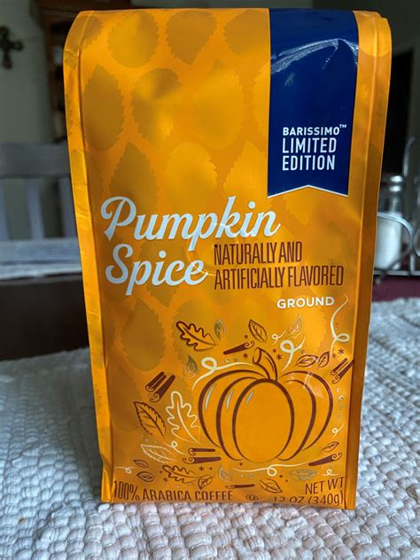 Barissimos Seasonal Blend Pumpkin Spice Ground Coffee Aldi Reviewer