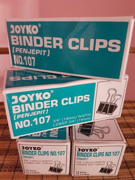 Jual Binder Clip 107 Joyko Box Di Lapak Pt Selectro Indonesia Bukalapak