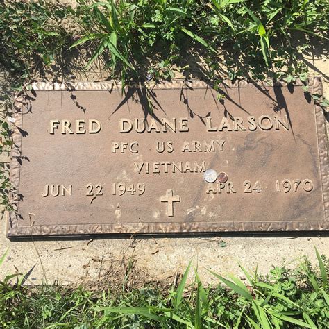 Fred Duane “freddie” Larson 1949 1970 Find A Grave Memorial