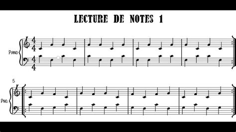 Apprendre Lire Les Notes Piano