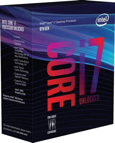 Intel 8th Gen Core i7 8700K Coffee Lake Processor