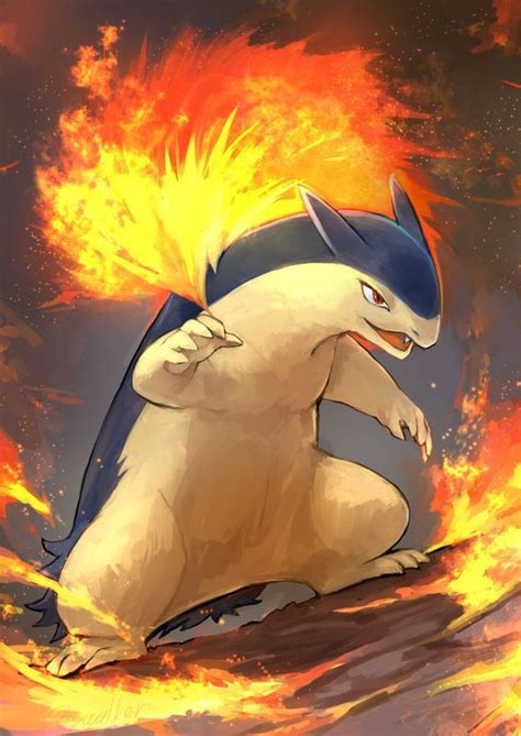 Typhlosion Pokemon Wallpaper