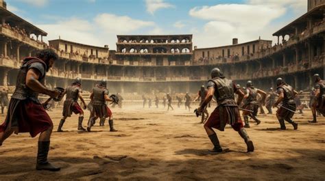 Les Coles Romaines De Gladiateurs Des Terrains D Entra Nement O Les