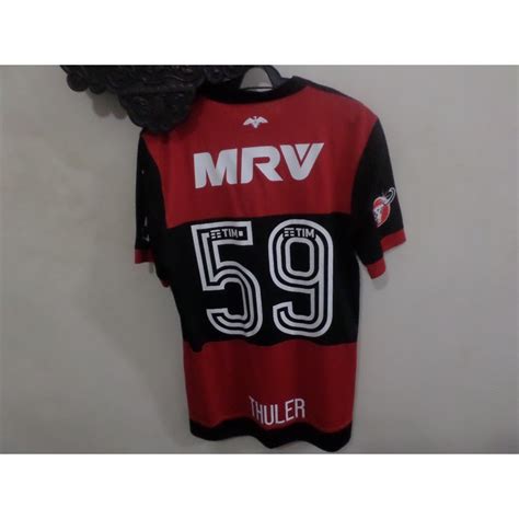 Camisa Flamengo Rubro Negra Jogo Carioca N Mero Thuler Tamanho G