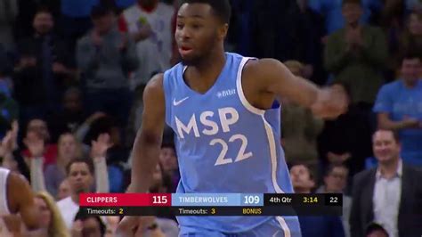 Highlights Andrew Wiggins 34 Points Vs Clippers 12 13 19 YouTube