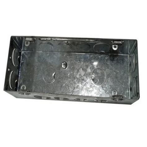 Pioneer Rectangular GI Electrical Modular Box For Ceiling Fixtures