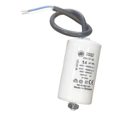 Buy Motor Run Capacitors Uf Twin Lead Next Day Delivery