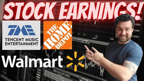 Live Stock Market Earnings Reaction Tencent Stock Home Depot Stock