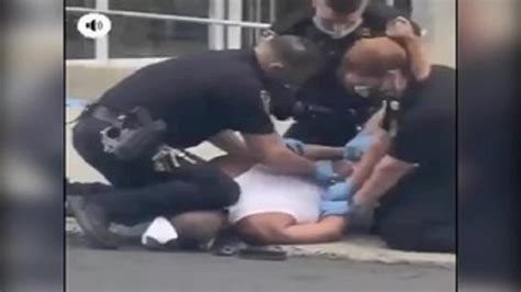 Video That Shows Officer With Knee On Mans Neck Sparks Fury Boston