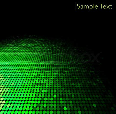 Green geometric tech background. Creative background. | Stock Photo ...