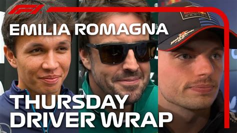 The Drivers Look Forward To Imola Emilia Romagna Grand Prix