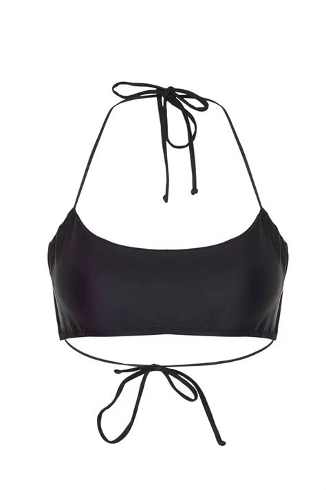 網上選購Trendyol Black Strapless Bikini Top 2024 系列 ZALORA香港