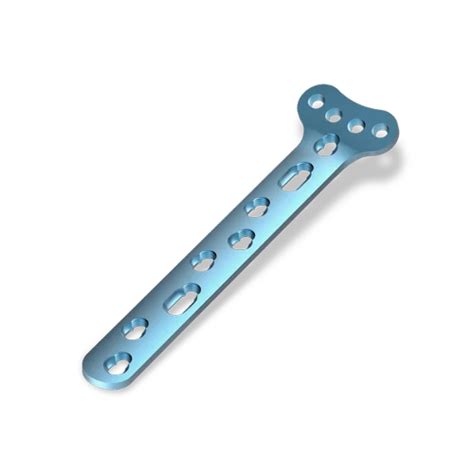 Titanium Mm Locking Volar Long Distal Radius Plate Head Holes At