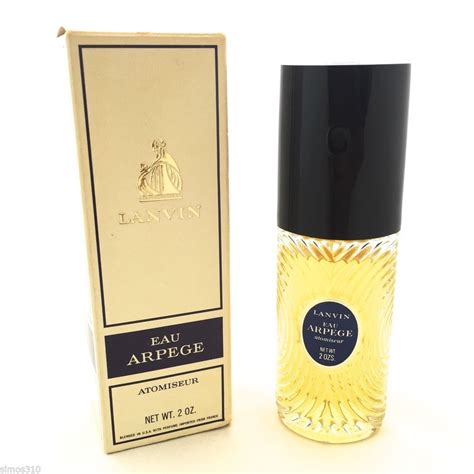 Vintage Lanvin EAU ARPEGE No 854 Atomiseur Charles Of The Ritz 2 Oz