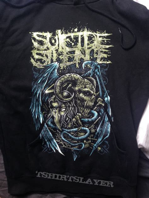 Suicide Silence Custom Reworked Back Patch Denim Jacket