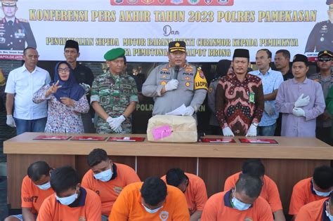 Polres Pamekasan Selesaikan 137 Perkara Meningkat Dibanding Tahun Lalu