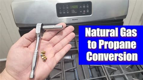 How To Convert A Natural Gas Stove To Propane Kenmore Frigidaire