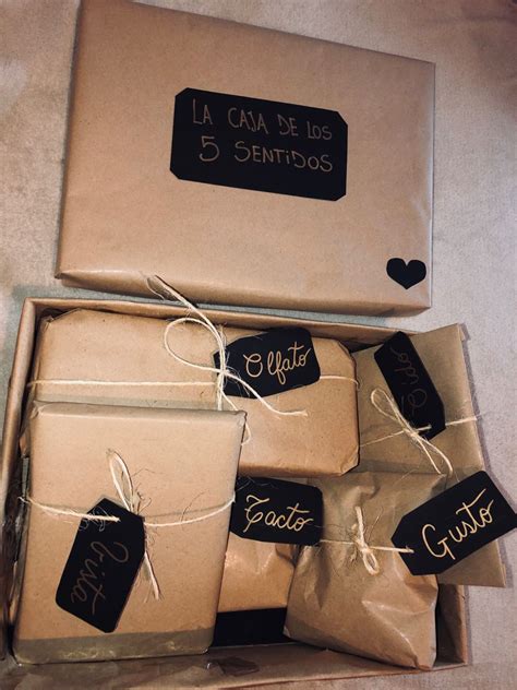 Caja De Los Sentidos Para Regalarle A Tu Pareja Amigx Familiar