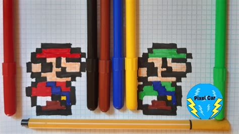 Handmade Pixel Art How To Draw Super Mario Bros Pixelart 57 OFF