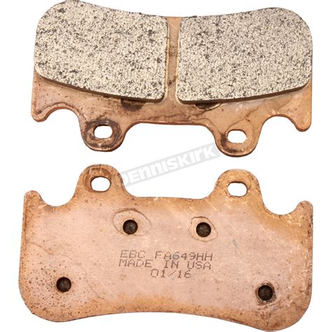 EBC Double H Sintered Metal Brake Pads For Jaybrake Six Piston Caliper