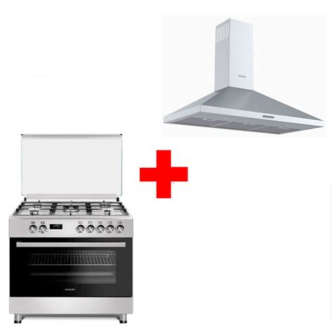 Комплект плита комбинированная DAUSCHER E9416LX + вытяжка DAUSCHER DCH ...