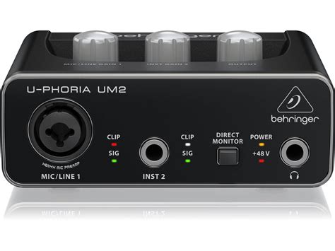 Soundcard Behringer U-PHORIA UM2