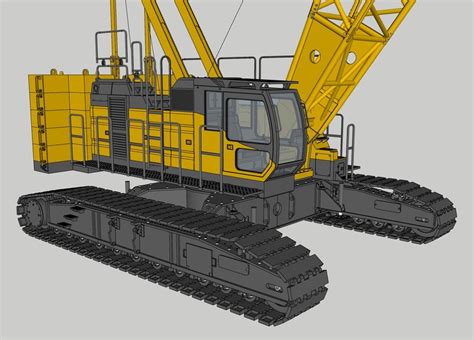 Modellvorstellung Raupenkran CT130 1 14 3D Gedruckt Krane