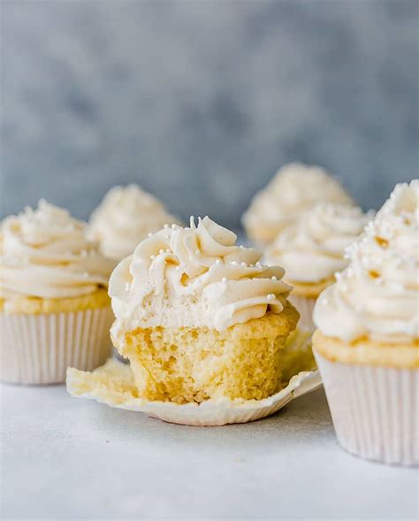 Vanilla Cupcake Recipe Yield 6 - Easy Recipes Today