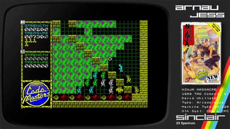 NINJA MASSACRE Zx Spectrum By Code Masters Ltd YouTube