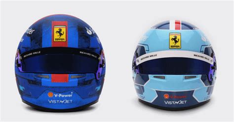 In Pictures Charles Leclerc And Carlos Sainz S Special Blue Ferrari