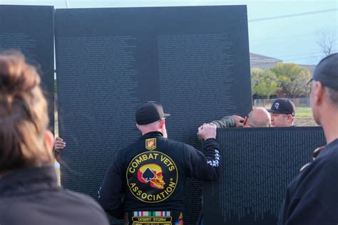 Vietnam Memorial Wall replica exhibit opens with ceremony Wednesday