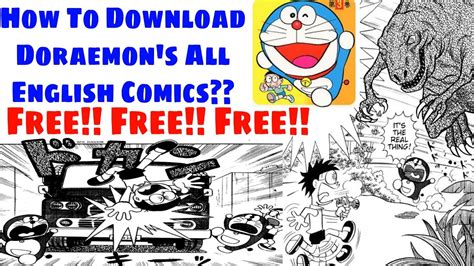 How to Download Doraemon's English Comics for free | Doraemon English ...