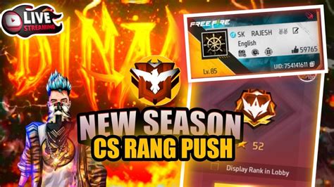 Road To Grandmaster In Cs Rank 😮 😮🔥🔥 Grandmaster Cs Rank Push 💥🔥 Sk Rajesh Yt Is Live Now💥💥