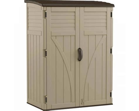 Suncast X Vertical Storage Shed Kit W Floor Bms