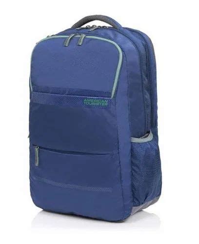 Polyester Akron American Tourister Laptop Backpack Capacity