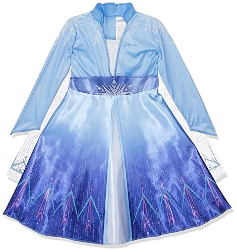 Disguise Disney Elsa Frozen 2 Classic Girls Halloween Costume Blue X