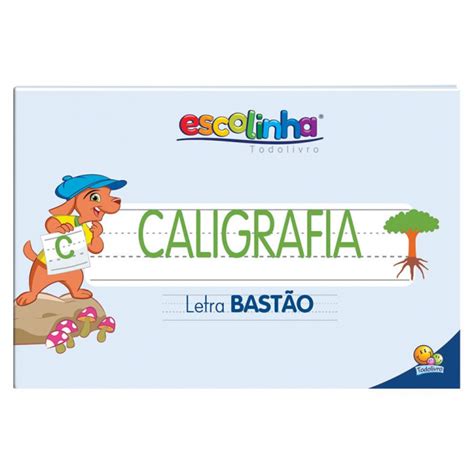 Livro Infantil 4 A 6 Anos Escolinha Sistema De Caligrafia Letra