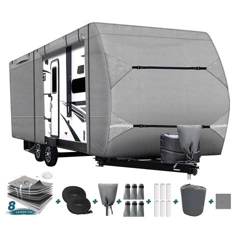 RV Covers | Travel Trailer Camper Covers Winter Waterproof 8 Layers