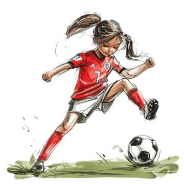 Cartoon Girl Athlete Cartoon, Athlete, Cartoon, Cartoon Athlete PNG ...