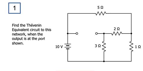 Solved Find the Thévenin Equivalent circuit to this network Chegg