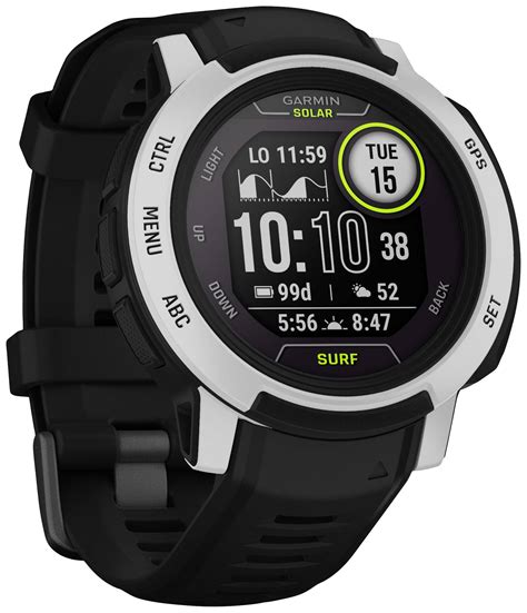 Garmin Instinct Solar Surf Edition Smartwatch Black Conrad