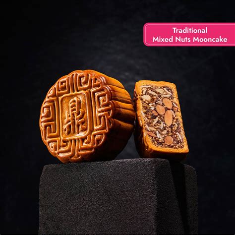 Traditional Mixed Nuts Mooncake Singapore | Ding Mooncake